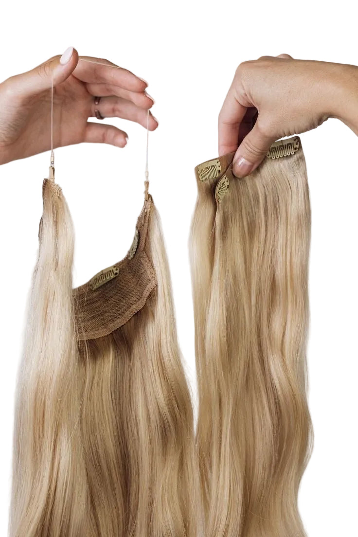 Extensions à clips – 100 % Cheveux Naturels Double Drawn (Copie)