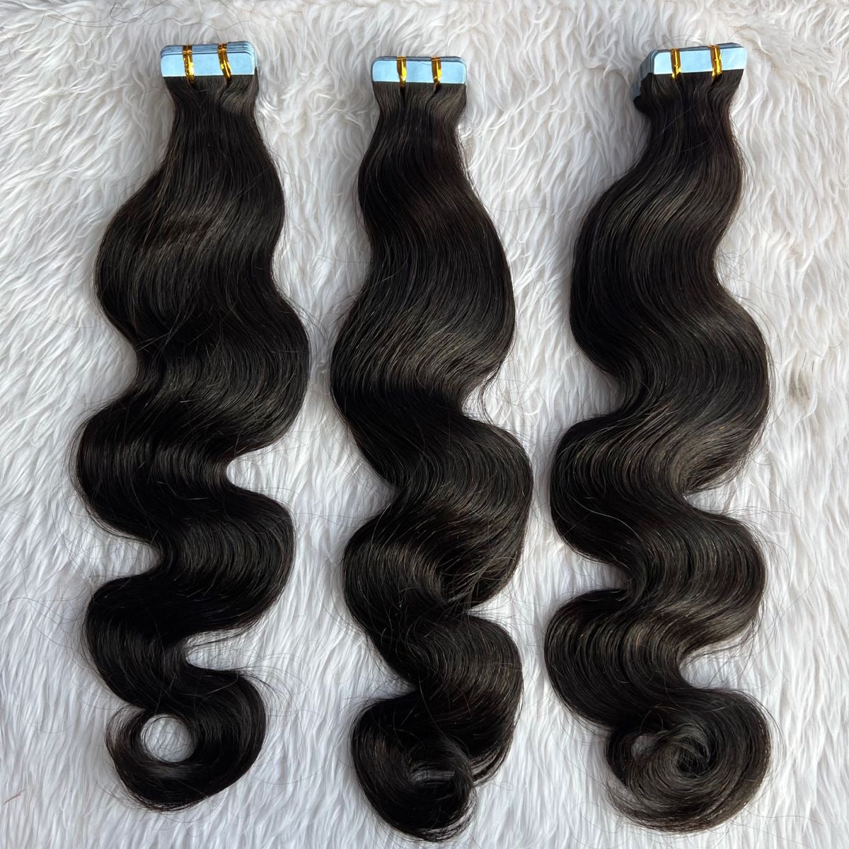 Extensions adhésives invisibles – Ondulées