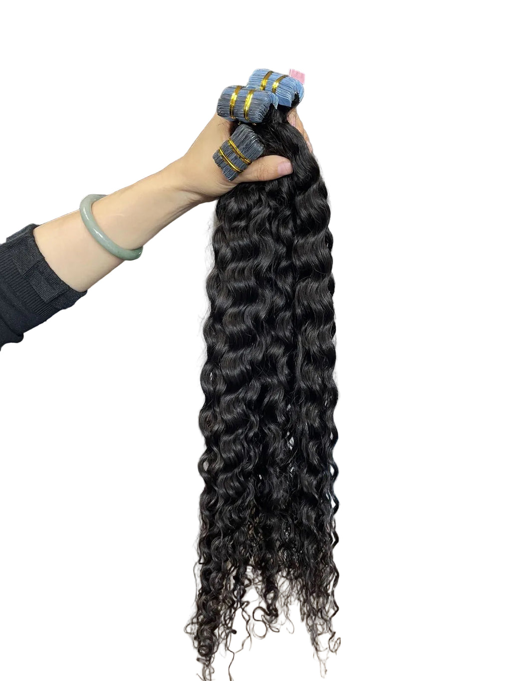 Extensions adhésives invisibles – Bouclées